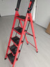 忆琳居伸缩梯人字梯梯子家用梯伸缩人字梯家用梯子折叠梯铝合金人字梯 实拍图
