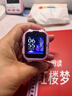 360儿童电话手表11X高清双摄防水GPS定位超长续航4G全网通视频通话可插卡学生初中生智能电子男女表紫 实拍图