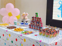 多美忆生日场景布置男女孩儿童生日道具氛围派对装饰拍照桌布彩色蛋糕 实拍图