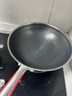 RAZ 德国不粘锅炒锅316不锈钢炒菜锅家用锅具平底锅燃气灶电磁炉通用 [无侧耳]内径32，外径 34cm 实拍图