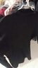 怡曼芙针织衫女秋冬新款半高领修身显瘦打底衫内搭毛衣女百搭可外穿上衣 黑色 均码 -建议85-135斤 实拍图