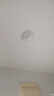 雷士（NVC）LED筒灯客厅卧室过道嵌入式二级能效全铝漆白9瓦正白开孔95-100mm 实拍图