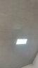 雷士照明（NVC）LED集成吊顶平板灯嵌入式卫生间厨房灯扣板灯300*300雾银18W 实拍图