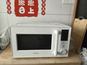 东芝（TOSHIBA）东芝家用微波炉烤箱一体机空气炸 800W变频 不锈钢腔体 智能解冻23L ER-N230BW 实拍图