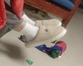 棉拖鞋男女士冬天居家用室内防滑家居保暖情侣冬季毛毛绒女 咖色42-43（适合41-42码） 实拍图