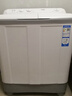 海尔（Haier）半自动双桶洗衣机 10KG 双电机双缸 家电 以旧换新京东自营 XPB100-729S 实拍图