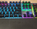 狼蛛（AULA）F2088机械键盘有线游戏键盘 多功能旋钮 104键背光键盘 宏编程  电脑键盘电竞游戏专用 青轴精英版 实拍图
