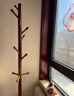 栖音阁实木衣架落地卧室衣帽架客厅挂衣服架子落地衣架家用立式挂包架 实拍图