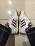 adidas ENTRAP美式校园风运动少年感复古篮球风板鞋男女阿迪达斯   白色/红色   36.5 实拍图