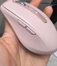 罗技（Logitech）大师系列 MX Anywhere 3S 静音鼠标 无线蓝牙双模鼠标 商务办公 便携鼠标 茱萸粉 接收器另购 实拍图