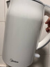 美的（Midea）电热水壶家用烧水壶煮水壶 食品级304不锈钢 1.7升0涂层无缝内胆开水壶 年货 MK-SH17M301 实拍图
