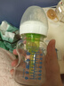 布朗博士玻璃奶瓶 0-3月新生婴儿防胀气防呛 宽口径奶瓶150ml 萌兔 实拍图