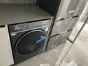 海尔云溪4.0 滚筒洗衣机全自动12kg 新品上市 带烘干 双智投精华洗 商场同款XQG120-HSDE588BU1 实拍图