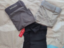 猫人男士内裤男冰丝无痕凉感10A抑菌透气裤衩大码男生平角短裤头礼盒 黑色+铂灰+灰蓝 10A抑菌冰丝 3条 XL （建议120斤-140斤） 实拍图