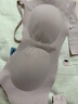 ubras虞书欣同款无尺码【小奶皮文胸】细肩带粉底液美背内衣女文胸 文胸-兰花烟色 均码 -标准版【背勾款】100-130斤 实拍图