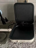 美的（Midea）电饼铛家用下盘可拆洗大火力三明治早餐机煎烤锅 方形双面加热加深大尺寸升级蒸汽烙饼烤肉锅28J51 实拍图