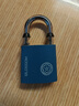 梅花（BLOSSOM）挂锁 铜芯铁锁 室内外大门锁 电力表箱锁BC2932蓝色32MM 实拍图
