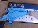 医用丁腈手套一次性无粉乳胶橡胶医疗外科手术检查家务食品级专用 【医用级】蓝色丁腈 100只/盒 S码（小号） 实拍图