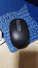 罗技（Logitech）M235 鼠标 无线鼠标 办公鼠标 对称鼠标 黑色 带无线2.4G接收器 实拍图