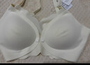 都市丽人文胸孕妇内衣怀孕期哺乳喂奶防走光产后前开扣无钢圈上托胸罩奶绿 实拍图