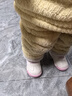 牧童学步鞋男冬季加绒保暖棉鞋婴儿软底面包鞋女宝宝鞋子 星云粉19 实拍图
