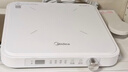 美的（Midea）家用电磁炉电陶炉电池炉2200W大功率猛火新型电磁灶一体微晶面板爆炒炒菜定时火锅炉MC-HGE22BF09 实拍图