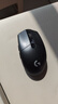 罗技（G）304 LIGHTSPEED无线鼠标 游戏鼠标 轻质便携 鼠标宏 绝地求生FPS英雄联盟吃鸡 生日礼物 黑色 实拍图