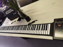 特伦斯手卷钢琴便携式88键专业版加厚编曲键盘成人口袋电子钢琴HQA88 88键黑色智能版 实拍图