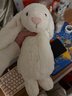 Jellycat害羞乳白色邦尼兔动物毛绒玩偶安抚玩偶娃娃生日情人节礼物 害羞乳白色邦尼兔 Large 实拍图