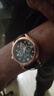 正品男士手表高档休闲石英表简约气质男表皮带高颜值罗马时尚腕表 军团款 实拍图