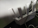 Tenda腾达路由器【千兆WiFi6+穿墙王】无线AX3000信号增强家用放大器Mesh限时补贴金榜一名云霄白立式 实拍图