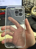 品胜 适用苹果16Pro Max手机壳 iPhone16ProMax保护套简约透明气囊防摔超薄耐磨防尘抗指纹软壳 透明 实拍图