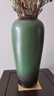 景德镇陶瓷花瓶摆件客厅插花落地高级感种花盆大复古陶罐水养中式 绿森林高号【暗绿色】可水培 实拍图