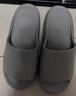优调拖鞋男足弓支撑居家防臭夏季浴室洗澡防滑情侣拖鞋女 陨石灰44-45 实拍图