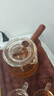 雅集侧把壶锤纹煮滤茶具耐热玻璃茶壶煮茶泡茶壶耐高温泡茶壶600ml 实拍图