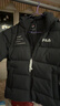 FILA 斐乐官方情侣羽绒服2025年冬时尚休闲连帽上衣男女同款保暖外套 实拍图