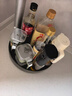 ecoco旋转厨房置物架油盐酱醋放调料收纳盒E24105灰 实拍图