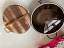 王源吉铁锅炒锅双耳老式家用圆底苏锅王无涂层龟纹大肚炒菜锅铸铁锅32cm 实拍图