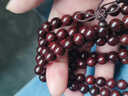 龍隐正宗小叶紫檀手串男女士款文玩手链檀香木佛珠子转运正品高端情侣 带金星款8mm*108颗（京仓速发） 实拍图