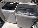 松下租房适用 波轮洗衣机 8KG 全自动家用 智能桶自洁 宽瀑布水流 以旧换新XQB80-K3F1 实拍图