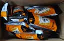 千丝夹心米果海苔味咸蛋黄味办公室休闲点心小吃零食品【M】 夹心米果咸蛋黄味单包约4g*20 实拍图