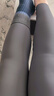 曲线主义塑形瑜伽裤收腹提臀鲨鱼裤女士高腰收腹打底裤 厚绒款 高级灰 XL 实拍图