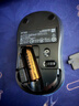 罗技（Logitech）M185鼠标 无线鼠标 办公鼠标 对称鼠标 黑色蓝边 带无线2.4G接收器 实拍图