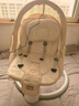 Trimigo（泰美高）婴儿摇摇椅哄娃神器哄睡宝宝摇摇椅婴儿见面礼新生儿电动婴儿摇篮 【卡其】 婴儿摇椅宝宝满月礼物婴儿用品 【蚊帐+餐盘+玩偶+头枕+蓝牙音乐】 实拍图