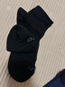 悠途（UTO）户外专业透气速干马拉松跑步袜防滑减震越野袜 三双装 黑色/深灰/藏蓝色-男款 L (43-45) 男 实拍图