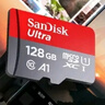 闪迪（SanDisk）128GB TF（MicroSD）内存卡 A1 U1 C10 至尊高速移动版存储卡 读速140MB/s 手机平板游戏机内存卡 实拍图