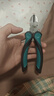 绿林（GREENER）斜口钳电工钳6寸斜嘴钳家用钳子省力工业级多功能大师系列剪线钳 实拍图