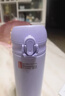 富光带吸管保温杯女士高颜值孕妇产妇便携学生成人316L不锈钢水杯子 渐变紫500ml【吸管盖】 实拍图