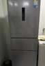 美的（Midea）220L三门冰箱灰色租房家用客厅宿舍小型冰箱三开门三温低耗省电低音运行BCD-220TM 实拍图