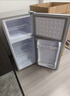 志高电冰箱双门家用节能冰箱出租屋冷藏冷冻环保迷你冰箱办公室公寓租房宿舍低噪电冰箱 S192银色一级能效【万人推荐】 实拍图